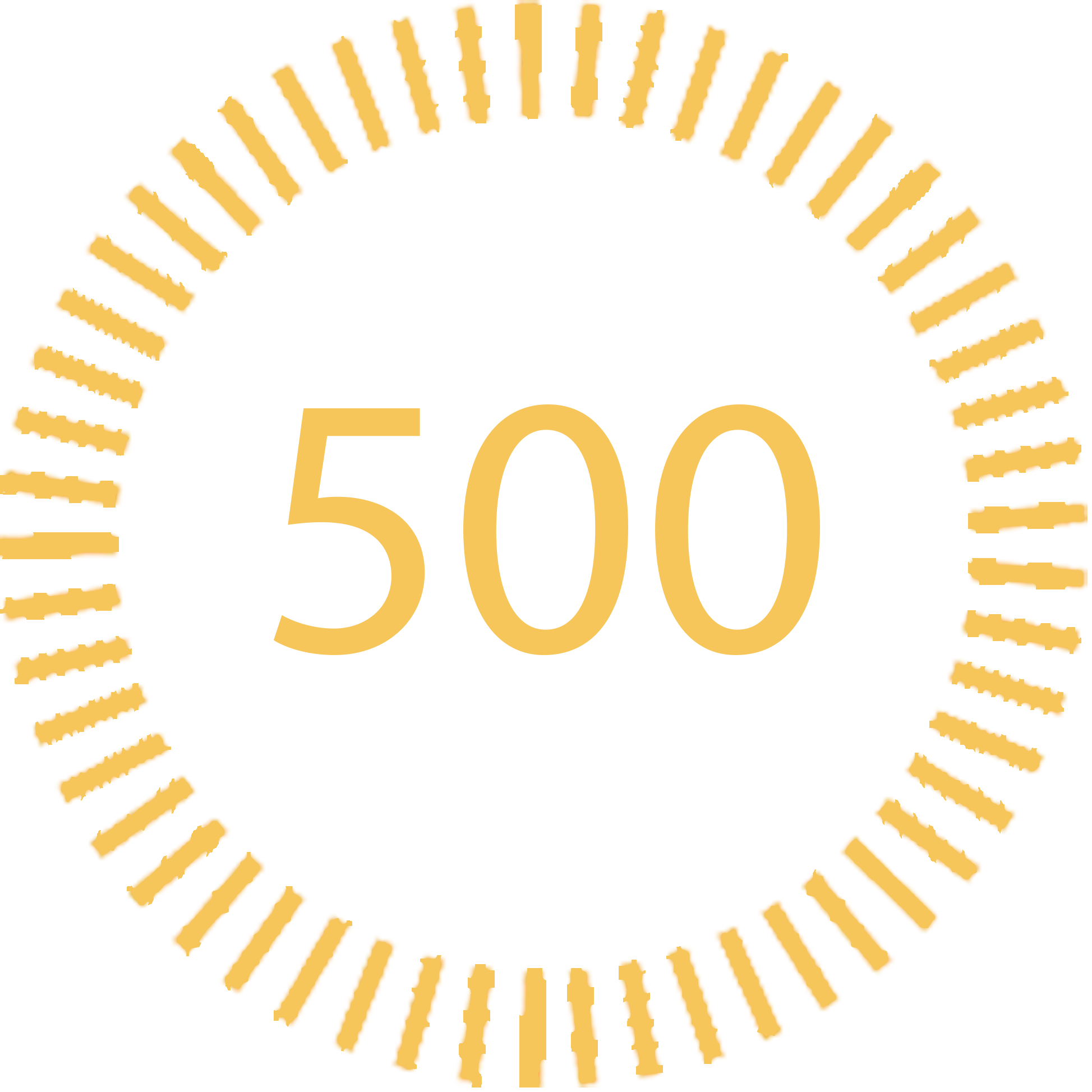 Flusso luminoso 500 lumen