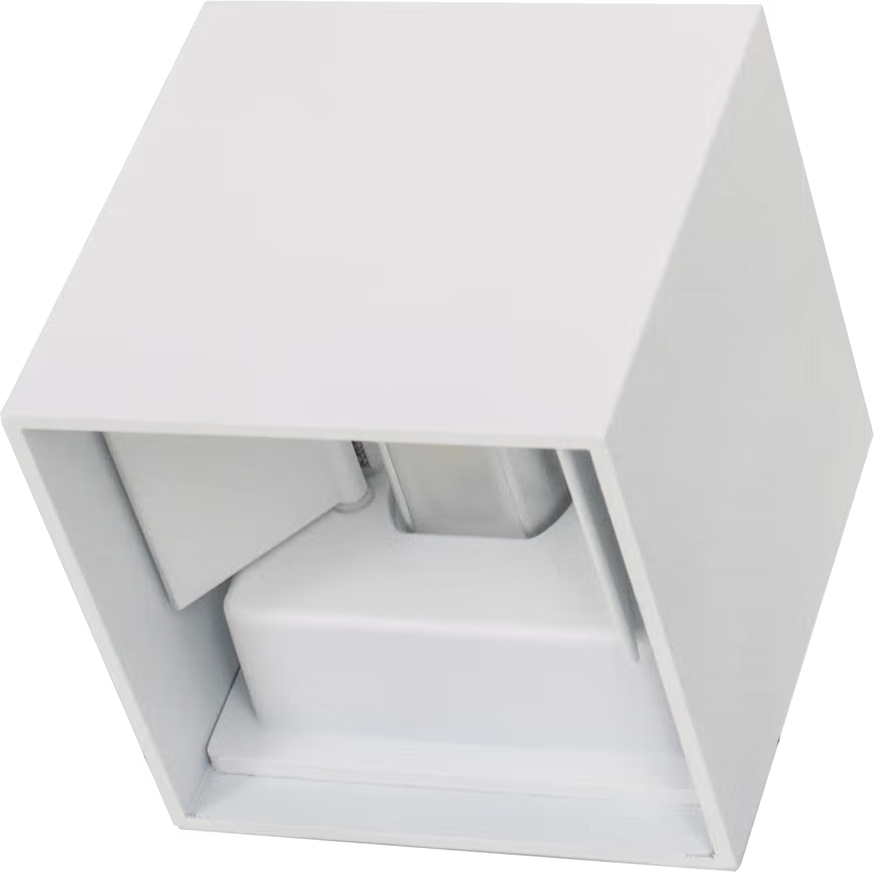 Applique da parete LED Stone Illuminazione 5024/BNC Cambiatono TRIS con luce diretta e indiretta e alette regolabili